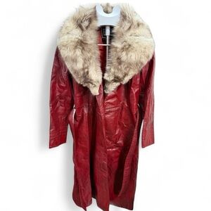 Vintage Suburban Heritage leather coat